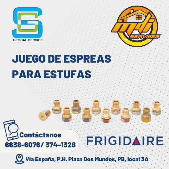 KIT ESPREAS ESTUFA FRIGIDAIRE GRLP4